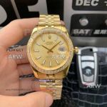 Perfect Replica Rolex Datejust ii 41 Gold Rolex Jubilee Bracelet Diamonds Watches 